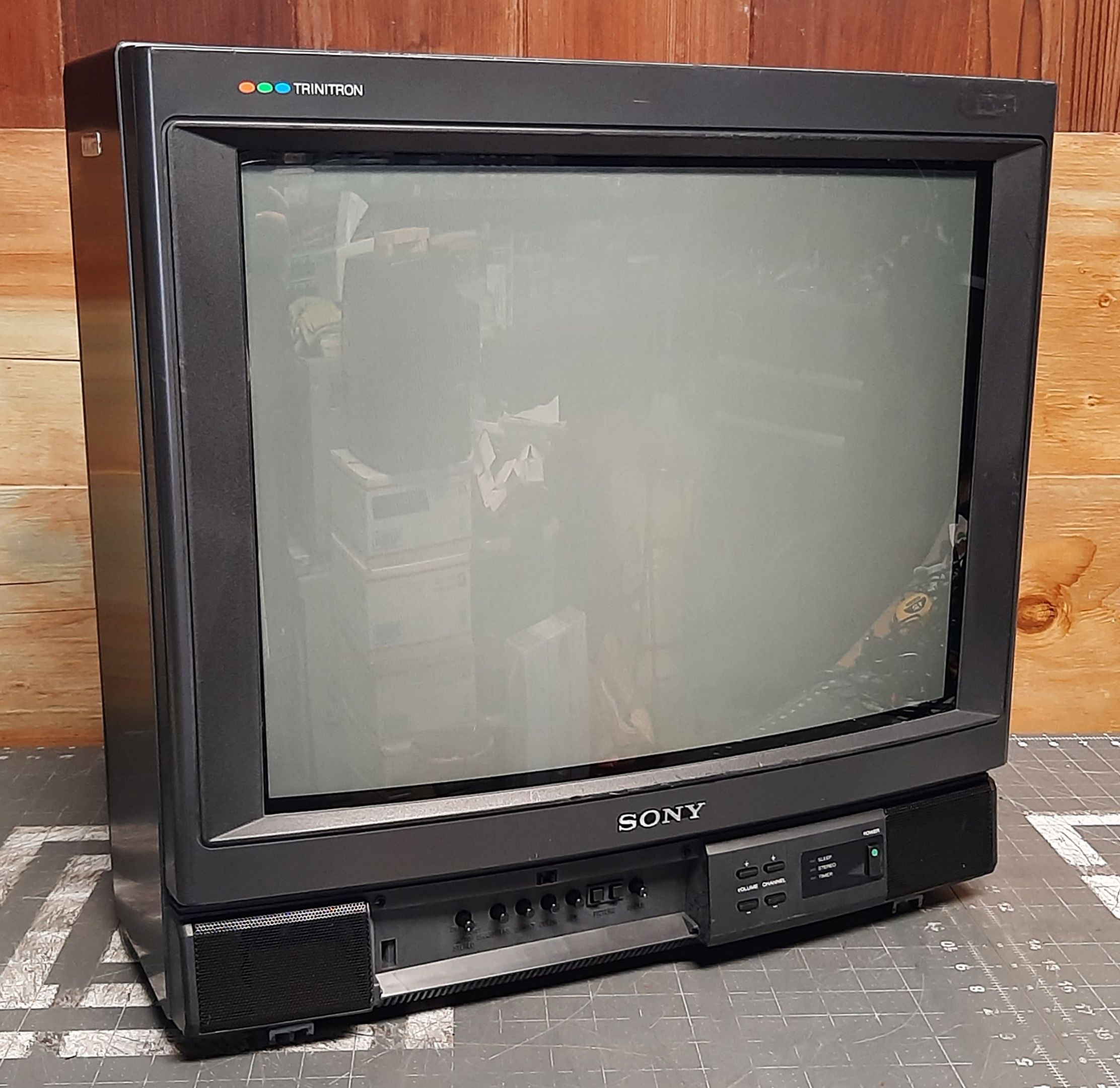 2003年製 SONYブラウン管TV TRINITRON KV-10PR1② 希少】SONY ソニー Trinitron KV-10PR1 小型 テレビ ブラウン管